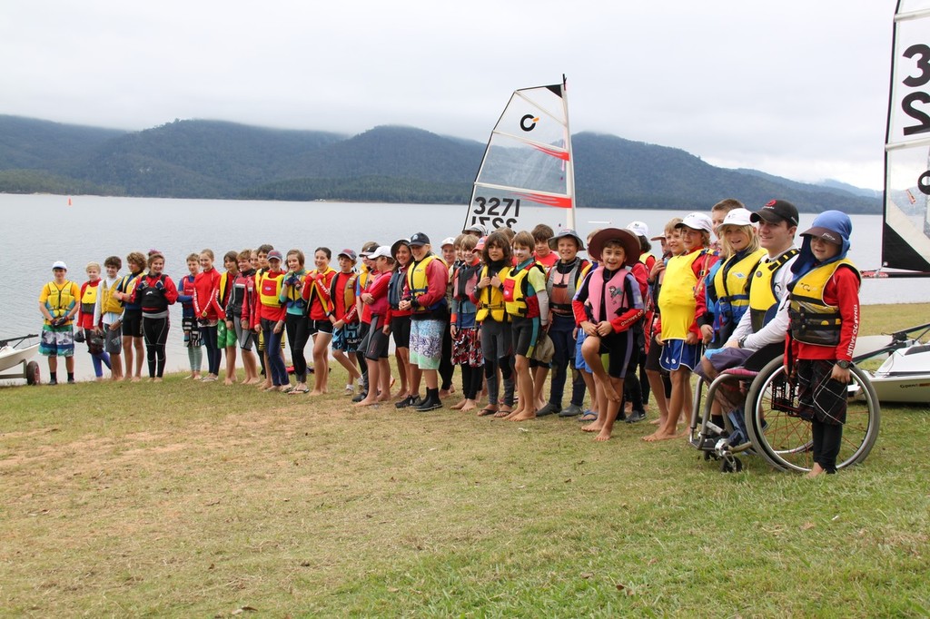 43 competitors ready to sail! - Australian O’pen BIC Cup 2010 © Bevan McKavanagh